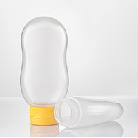 2024 meilleur vendeur 100g 150g 250g 500g 1000g Transparent distribution miel PP plastique presser bouteille alimentaire