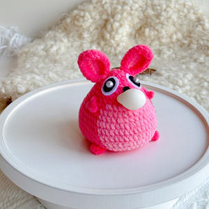 Poupée en <span class=keywords><strong>laine</strong></span> tissée à la main Trembling Dumpty soufflant des bulles, pendentif créatif, jouet anti-stress, ornements suspendus - Product Image 6