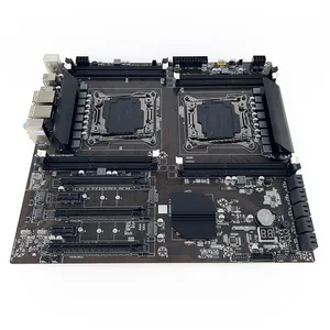 Placa base para juegos Du99D3X8 Lga2011 X99 Chipset Dual Xeon/V4 DDR3 USB3.0 USB2.0 SATA3.0 PCIE3.0 M.2 placa base de escritorio