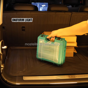 Bande flexible de lumière d'ambiance d'ambiance LED de coffre de voiture de couleur jaune chaude améliorée pour Chery Icar 03 - Product Image 5