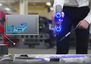 ماسح ضوئي ليزر ثلاثي الأبعاد عالي الجودة لصب السيارات بدقة واجهة USB لون فضي أسود في المخزون - Product Image 6