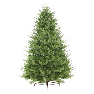 شجرة عيد الميلاد الاصطناعية الخضراء عالية الجودة بطول 6.5 قدم من البولي فينيل كلوريد والبولي إيثيلين للزينة مباشرة من المصنع - Product Image 1