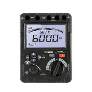 เครื่องทดสอบความต้านทานฉนวนไฟฟ้าแรงสูงแบบมืออาชีพ CEM DT-6605 - Product Image 5