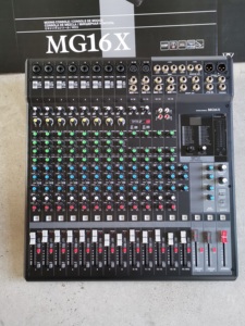 มิกเซอร์เสียงระดับมืออาชีพ <span class=keywords><strong>MGX</strong></span> MG12X 12/16 ช่องสัญญาณ สำหรับงานแสดงบนเวที ระบบเสียง MG16X Blender - Product Image 4