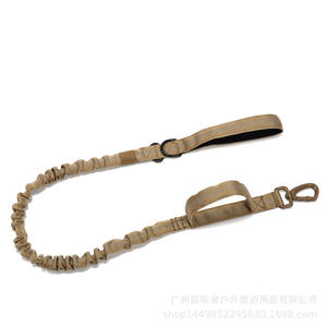 Juego de Correa y <span class=keywords><strong>collar</strong></span> de perro táctico de fibra de poliéster de alta calidad con logotipo personalizado para perros medianos/grandes - Product Image 3