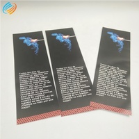 Prix abordable, carnet de cartes de remerciement personnalisées imprimées offset sur papier avec estampage à chaud