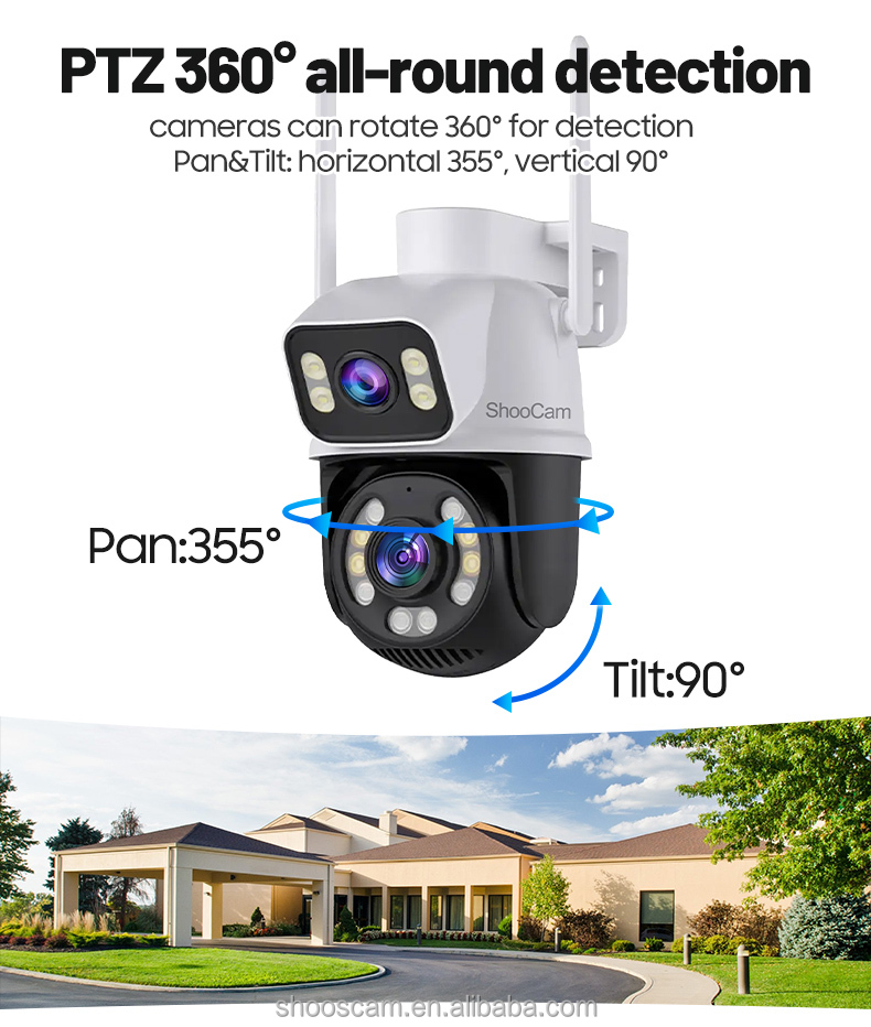 security camera system ptz zoom ip poe