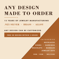 Personnalisation Fabricant : Ensemble de Bijoux en Laiton Hypoallergénique, Étanche, Anti-ternissement 2 Ans, OEM ODM, Vente en Gros