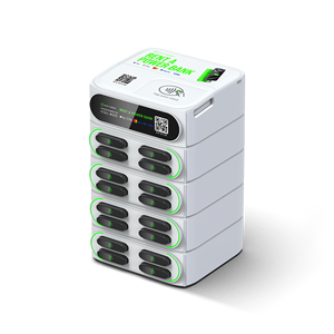 Station de location de Powerbank à partager professionnelle Statckable avec distributeurs automatiques de Power Bank M2 Pos opération <span class=keywords><strong>simple</strong></span> pour les entreprises - Product Image 2