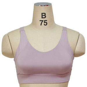 Soutien-gorge de sport pour <span class=keywords><strong>femme</strong></span>, effet seconde peau, <span class=keywords><strong>dos</strong></span> croisé, sans armatures, rembourré, respirant, écologique, une pièce, pour yoga, pilates et entraînement, avec logo personnalisé - Product Image 3