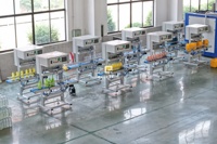 Máquinas automáticas de detección de fugas para bidones de HDPE de 500ML, 1L, 2L, 3L, 5L, detector de fugas para botellas vacías en envases auxiliares