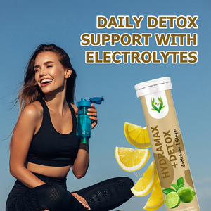 Comprimés effervescents détox Hydramax OEM ODM : Soutien détox quotidien avec électrolytes – Hydratation et détox en un seul produit - Product Image 2