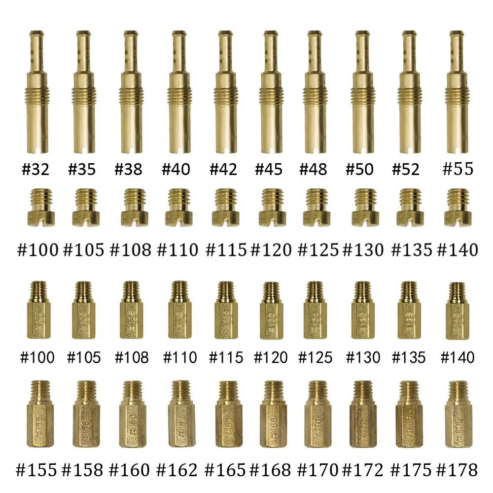 Buse de levage de carburateur de moto, capacité de levage PWM, PE OKO, KSR, NSR, CVK, buse de jet principale, pièces de rechange, livraison gratuite, en stock