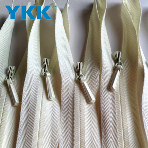 <span class=keywords><strong>HOYEL</strong></span> 3 #   Fermeture éclair invisible en nylon à extrémité fermée en laiton avec curseur multiple pour vêtements et pantalons, longueur personnalisée, accessoires en plastique - Product Image 3