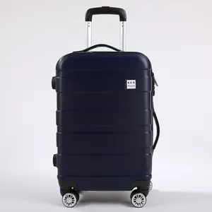 Valise chariot porte-bagage à 4 roues, 20, 24, 28 pouces, 3 pièces abs, logo personnalisé, haute qualité - Product Image 1