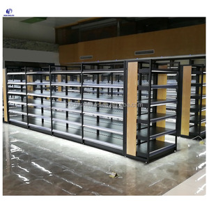 Estanterías de Supermercado Resistentes, Multifuncionales, de Doble Cara, Venta Directa de Fábrica, Precio Económico para Tiendas de Abarrotes - Product Image 1