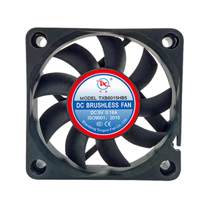 고속 60*60*15mm <span class=keywords><strong>DC</strong></span> 12V 쿨러 팬 5V 24V 슬리브 또는 볼 베어링 미니 6015 <span class=keywords><strong>DC</strong></span> 브러시리스 냉각 팬 USB 케이블 - Product Image 2