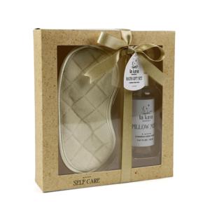 Etiqueta privada Natural Relax Sleep Pillow Spray Aromaterapia Almohada Mist Gift Set con antifaz - Product Image 3