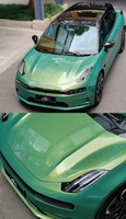 Rouleau de vinyle pour voiture Vente en gros de haute qualité PPF coloré pour corps entier auto-cicatrisant TPU arc-en-ciel émeraude