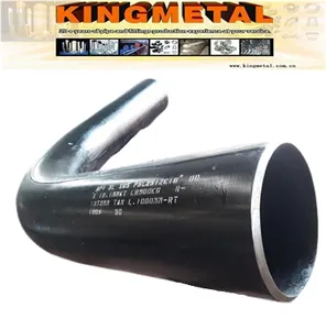 API5L X60 PLS1 PLS2 Hot Induction 5D 30 Inch Welded Pipe 45 degree Bends