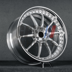 Jantes forgées GPW 2 pièces, finition argent brossé, 20 et 21 pouces, 5x112, à déport profond, pour BMW M5 M8 Audi S5 RS5 RS6 <span class=keywords><strong>RS7</strong></span> <span class=keywords><strong>Mercedes</strong></span> E63 - Product Image 2