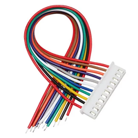 Wavelink menyesuaikan perakitan kabel elektronik JST PHD 2.0mm Pitch 2Pin 50Pin konektor kawat Harness