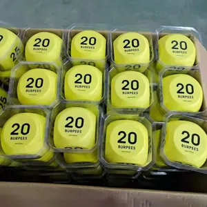 China Fabrikant Custom Made Kleur Foam Dobbelstenen Cubes Workout 25Mm 55Mm 80Mm 100Mm Gedrukt Emoties Oefening fitness Dobbelstenen