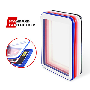 Porta Tarjetas Kejea Multicolor con Borde, Alta Transparencia con Película Protectora para Tarjetas Coleccionables Deportivas de Tamaño Estándar - Product Image 3