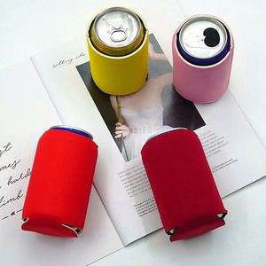 Bulk Stock <b>Light</b> Weight Soft Fashion Neoprene Insulated Wedding Gift Tube Can Holder for <b>Beer</b> Soda - Product Image 3
