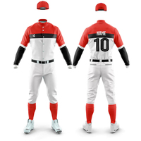 Vêtements de sport de qualité supérieure, uniformes de baseball unisexes, nouveaux arrivages, tissu respirant et léger, ensembles d'uniformes de baseball