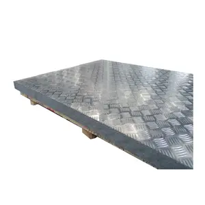 Bus floor used 3003 5052 aluminum chequered sheet/aluminum embossed sheet