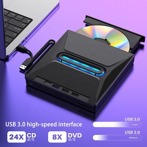 <span class=keywords><strong>Lecteur</strong></span>/<span class=keywords><strong>Graveur</strong></span> Optique <span class=keywords><strong>Interne</strong></span> Portable Haute Vitesse SATA pour PC de Bureau, USB-C & USB 3.0, Slim, pour DVD +/-RW - Product Image 4