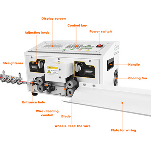 Máy cắt dây điện nhà máy, máy tuốt dây đôi, máy cắt dây 2.5 mm vuông - Product Image 6