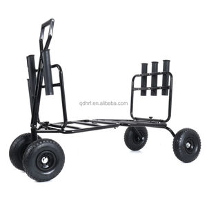 Strandkar Opvouwbare Viswagen Opvouwbare Opvouwbare Zware Trolley Met Opbergvak Voor Ballonbanden En Capaciteit Van 550 Pond - Product Image 2