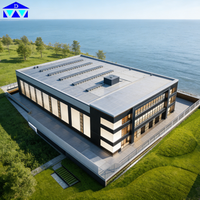 Bâtiment hôtelier à structure en acier multi-étages insonorisé, hébergement touristique préfabriqué