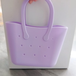キッズバッグ、子供のための卸売カラフルなハンドヘルドシリコンビーチバッグ - Product Image 4