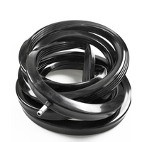 Ressort pneumatique flexible en caoutchouc en forme d'anneau avec valve métallique pour la suspension et l'isolation des équipements