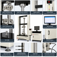 Machine d'essai de traction et de compression multifonctionnelle pour panneaux géotextiles et mécanique du bois