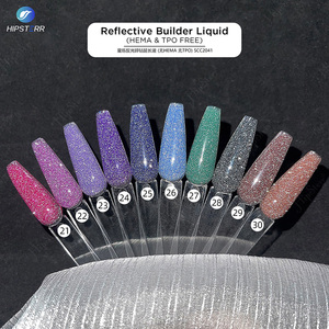 OEM ODM HEMA & TPO FREE Reflective <b>Builder</b> Liquid Selfleveling Nail Construction Gel Liquid <b>Builder</b> Nail Gel in a Container - Product Image 4