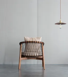 도매 주문 북유럽 현대 디자인 나무로 되는 단 하나 소파 의자