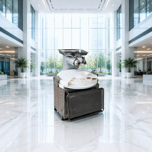 Machine à diviser et à arrondir la pâte à pizza entièrement automatique, machine à couper la pâte, machine à arrondir les boules de pâte à biscuits, arrondisseur pour boulangerie - Product Image 1
