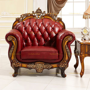 Meubles de maison, canapé en cuir général, style européen, canapé de salon, canapé lounge avec ensembles de canapés en cuir véritable - Product Image 6