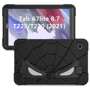 Funda para tableta para niños para <span class=keywords><strong>Samsung</strong></span> <span class=keywords><strong>Galaxy</strong></span> <span class=keywords><strong>Tab</strong></span> <span class=keywords><strong>A7</strong></span> Lite 8,7 pulgadas T220/T225 resistente a prueba de golpes Kickstand funda protectora - Product Image 1