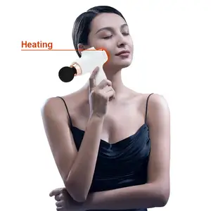 Hot Selling Portable Handbag Mini Massage Gun with Heating Function Full Body Massage Fascia Gun for home use Massage Gun