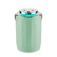 Humidificateur ionisant en acier inoxydable pour la maison et le bureau, diffuseur d'huiles essentielles d'aromathérapie, pulvérisation automatique, application automobile, alimentation par batterie