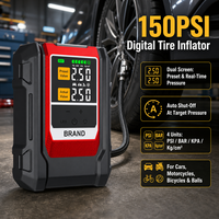Démarreur de voiture 3000A 20000mAh avec compresseur d'air 150PSI, booster de batterie 12V, gonfleur de pneus, charge rapide, vente en gros OEM, direct usine