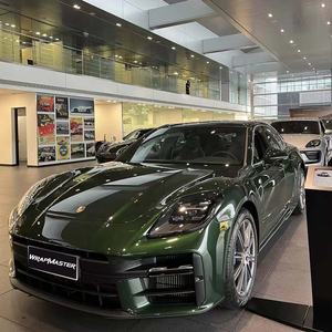 WRAPMASTER 1.52*17m brillant PET chêne vert Wrap vinyle métallique vert autocollant de carrosserie Films d'emballage de voiture - Product Image 2