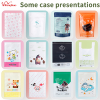 Sacs auto-adhésifs transparents en polypropylène OPP refermables à fermeture automatique poly-sac en plastique refermable pour documents de format lettre