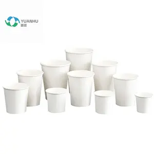 Cheap Factory Price vaso de papel gobelet en carton Custom Paper Cup Production Line 7OZ 9OZ Tea Paper Cup for Hot Drinks