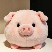Boneka Babi Pink Super Lembut Berkualitas Tinggi Buatan Shengye, Isi Kapas PP, Desainer, Hadiah Liburan